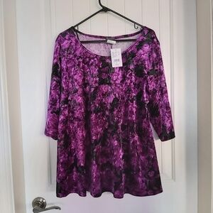 NEW Clientele tunic/ crushed velvet//B2B